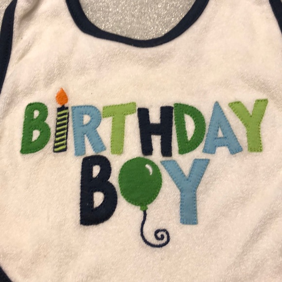 🎂Carter’s Birthday Boy OS Bib - Picture 2 of 4